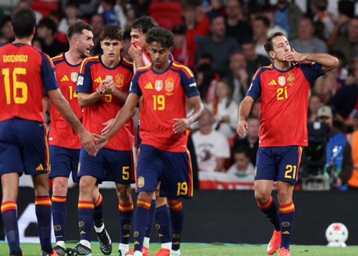 UEFA Nations League - Inggris Kalah dari Spanyol 2-3 di Kandang