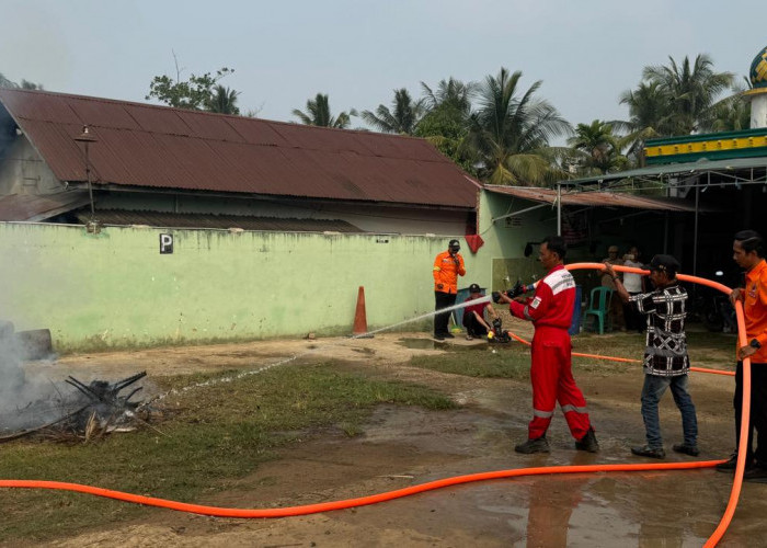 Tekan Risiko Kebakaran Lahan di Puncak Kemarau, Kilang Plaju Gandeng BPBD, Gelar Sosialisasi & Pelatihan