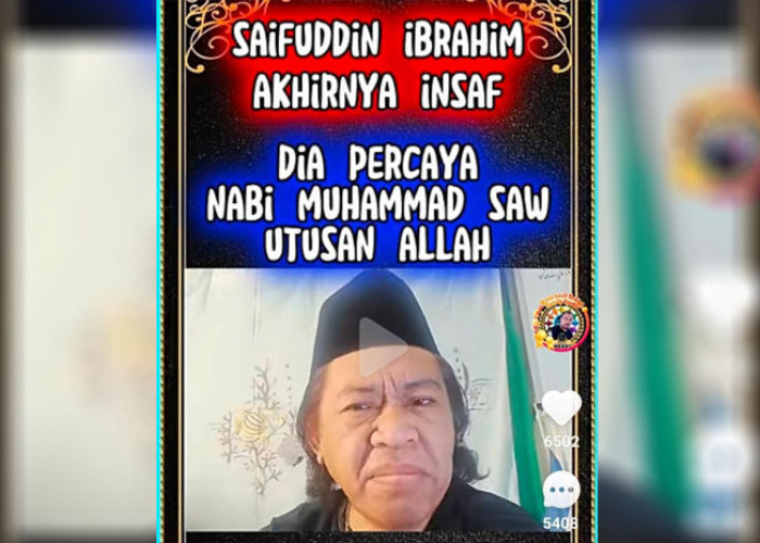 Pendeta Saifuddin Ibrahim Dikabarkan Insaf Akui Nabi Muhammad Utusan Allah SWT, Warganet: Hati-Hati Kena Prank