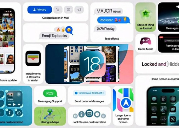 Update iOS 18 Tersedia untuk iPhone Apa? Hadir dengan Fitur Andalan, Ini Model yang Bisa Download Sekarang