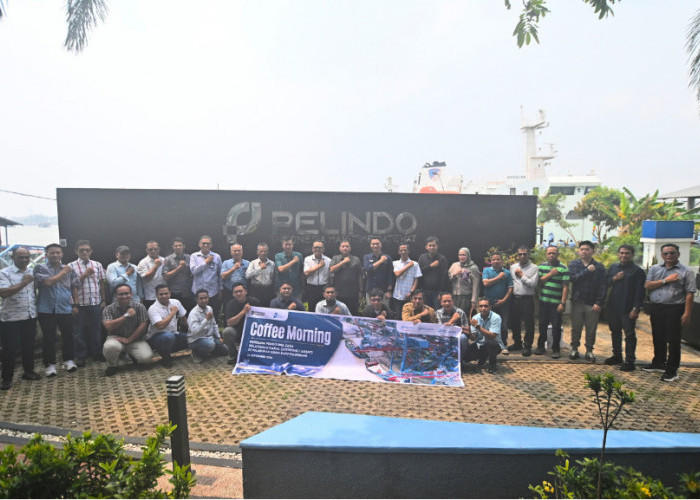 Pelindo Regional 2 Palembang Jalin Silaturahmi dengan Pengguna Jasa Pelayanan Kapal melalui Coffee Morning 