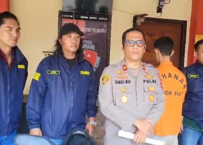 Jual Sepeda Motor Adik Ipar, Pria Asal Indramayu Diamankan Anggota SU II Palembang, Kecanduan Judol dan Sabu 