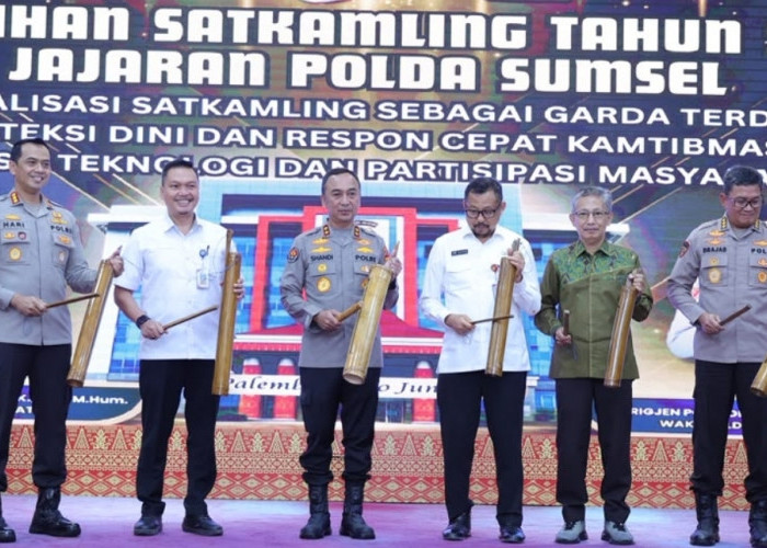 1.700 Anggota Satkamling Ikut Pelatihan, Kapolda Sumsel Irjen Pol Sandi Nugroh Tekankan Deteksi Dini Kamtibmas