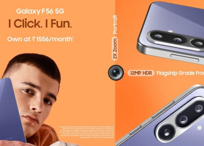Samsung Galaxy F56: Upgrade Gede! Performa Kencang berkat Fitur AI Canggih, Penantang Baru Hp Rp5 Jutaan