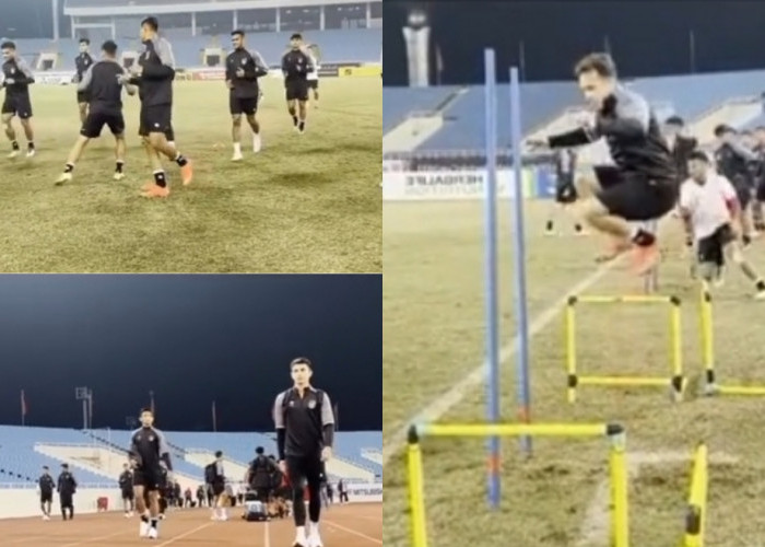 Bikin Malam Kian Panas: Pemain Timnas Indonesia Latihan Intens, Australia Was-was