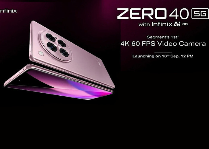 Fokus Segmen Vlogging, Infinix Zero 40 Mampu Rekam Video 4K Pada Kamera Depan Maupun Belakang