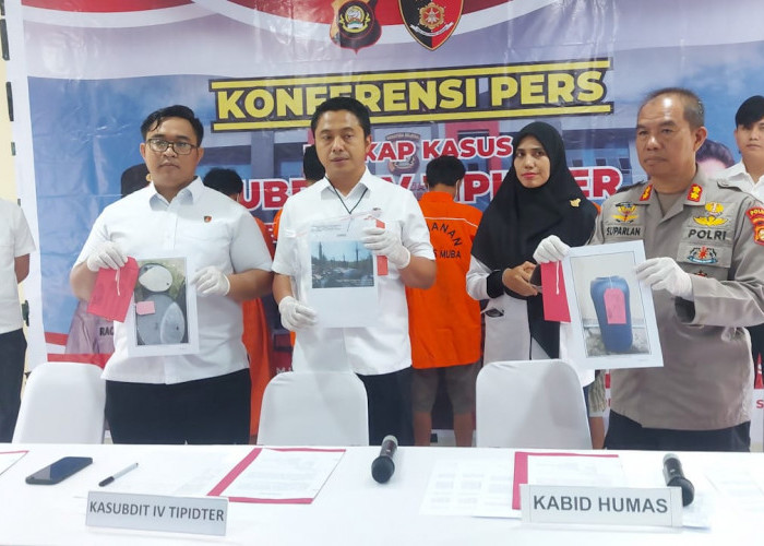 Tim Gabungan Polda Sumsel Tangkap 4 Pelaku Kasus Illegal Refinery di Kabupaten Muba