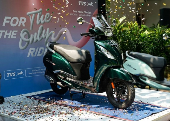 TVS Callisto 125 CC Emerald Green Model Terbaru 2026, Berikut Kelebihan dan Kekurangan