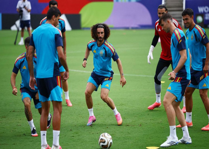 New Jersey Dilanda Hujan Badai, Spanyol Batalkan Sesi Latihan Terakhir Jelang Final Piala Dunia 2026