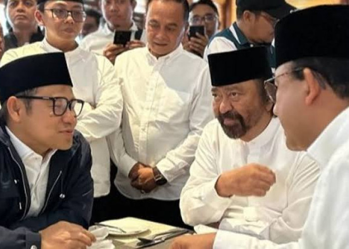 Usung Duet Anies-Cak Imin, Surya Paloh: Selamat Tinggal Politik yang Memecah Belah Cebong Kampret!