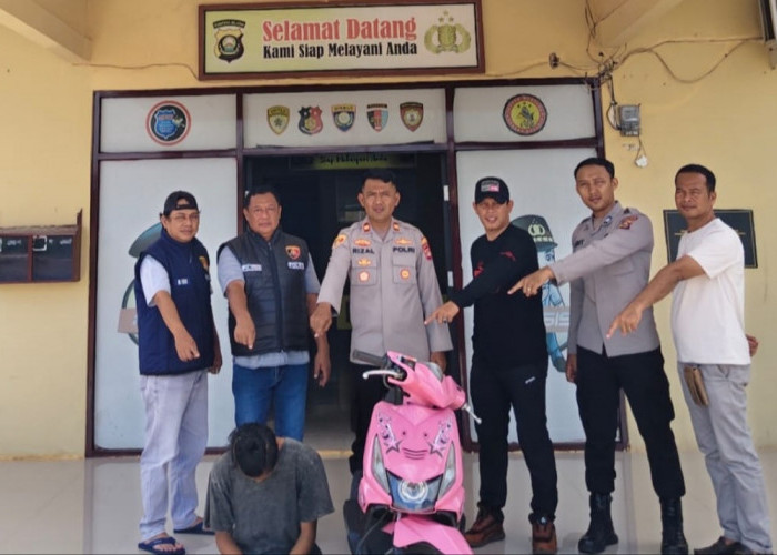 Pinjam Sepeda Motor Tak DiKembalikan, Warga Desa Serinanti OKI Diamankan Polsek Teluk Gelam