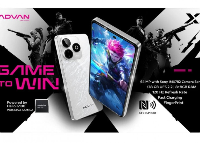 Advan X1 Resmi Hadir untuk Gamer Muda! HP Gaming Canggih Satu Jutaan, Ini Spesifikasi Lengkapnya