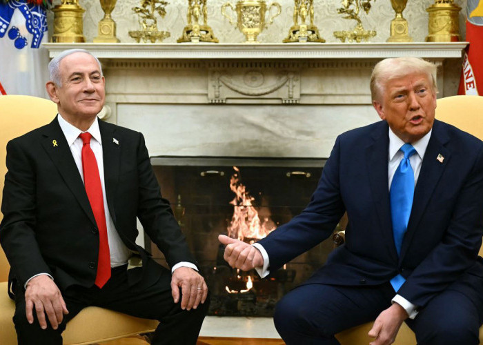 Trump-Netanyahu Beda Pendapat Soal Gaza