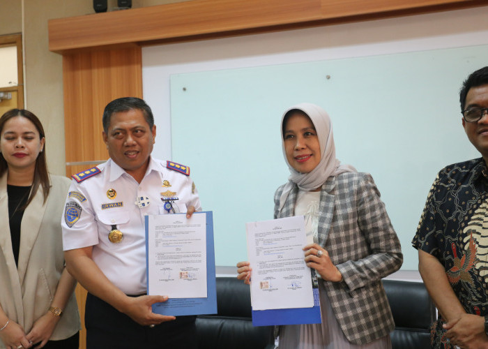 UBD Palembang Menandatangani MoU Bersama Poltek Transportasi Sungai, Danau dan Penyeberangan Palembang 