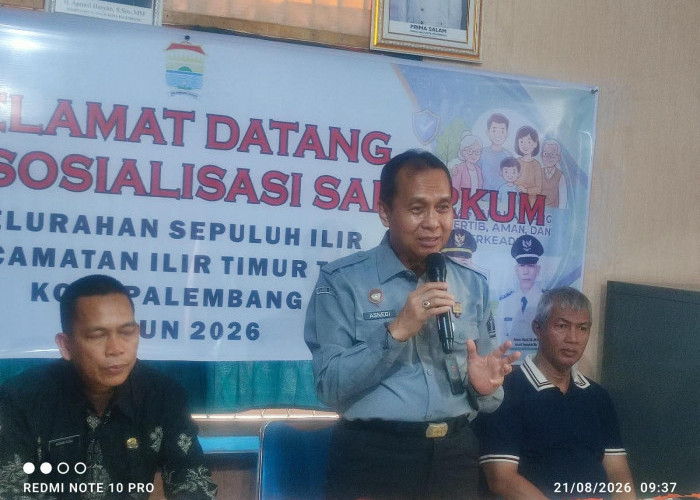 Kelompok Kadarkum Kelurahan Sepuluh Ilir Ikuti Sosialisasi Sadarkum