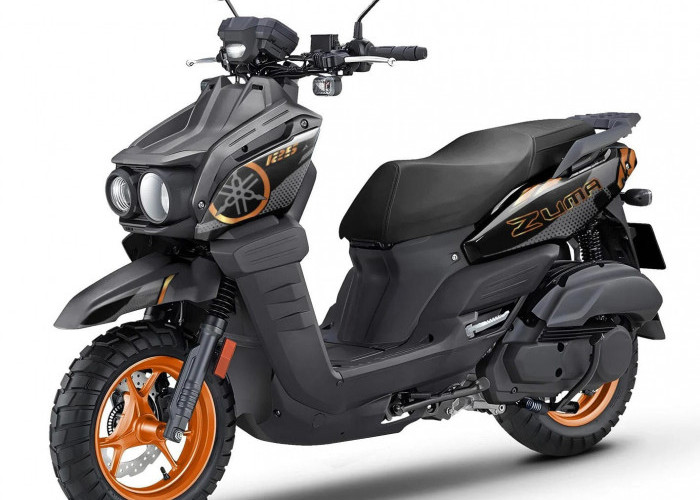 Yamaha Zuma 125 Bergaya Adventure Menggunakan Mesin Blue Core 125cc