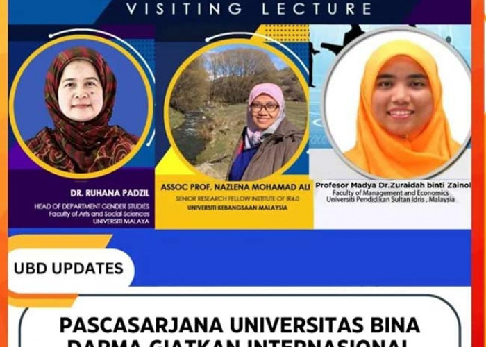 Pasca Sarjana Universitas Bidar Palembang Datangkan Dosen Tamu Dari Luar Negeri 