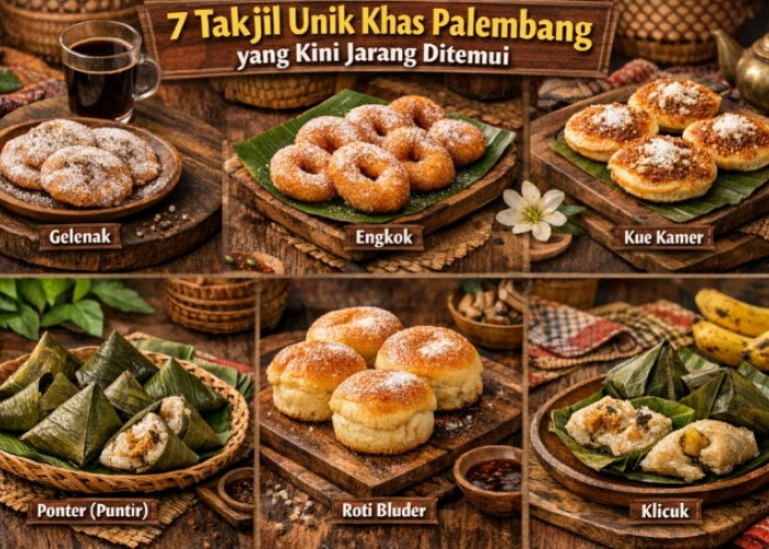 7 Takjil Unik Khas Palembang Mulai Jarang Ditemukan, Kudapan Tempo Dulu Yang Patut Dilestarikan