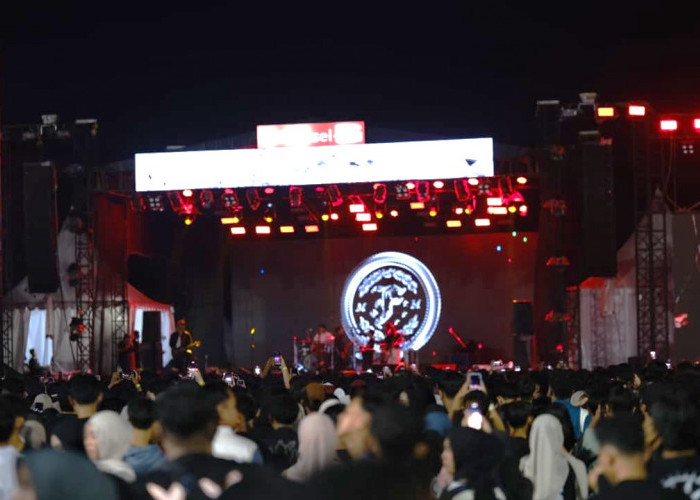 Konser Telkomsel 5G Mind Verse Project Sukses Besar, Lebih dari 20.000 Pengunjung Ramaikan Palembang