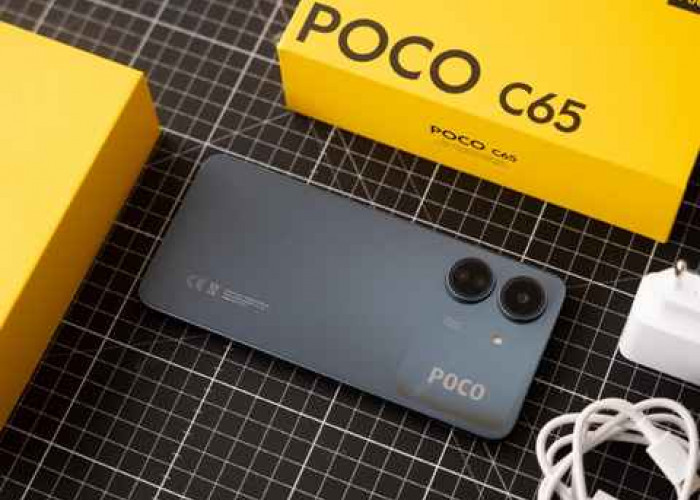 Poco C65, Smartphone Harga Rp1 Jutaan dengan Tagline Si Paling Gesit 