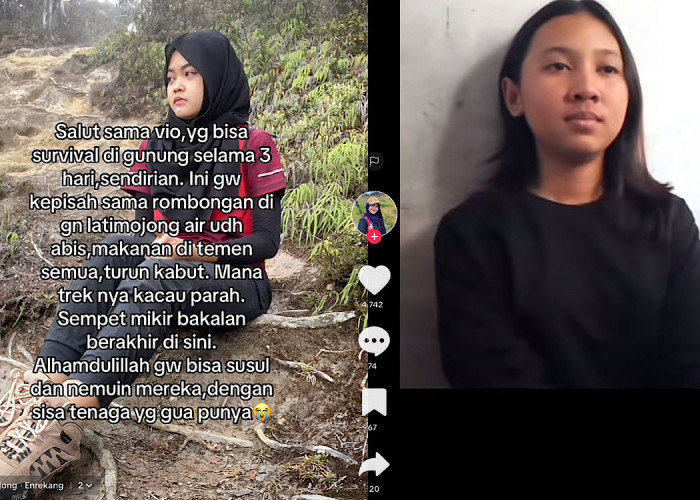 Pendaki Cewek Ini Salut Sama Naomi Bertahan 3 Hari di Gunung Slamet, Sedih Tertinggal Sendiri di Latimojong