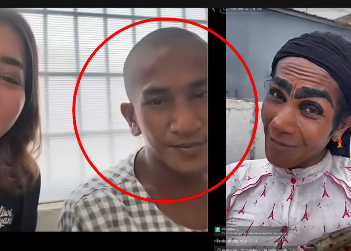 Rifin Dendeng Jadi Laki Banget di Tangan Teh Novi, ODGJ Waria Viral Asal Palembang Kini Tampil Ganteng