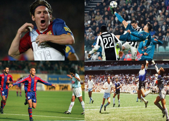 10 Gol Terbaik Sepanjang Masa Dalam Olahraga Sepakbola: Dari Maradona Hingga Messi