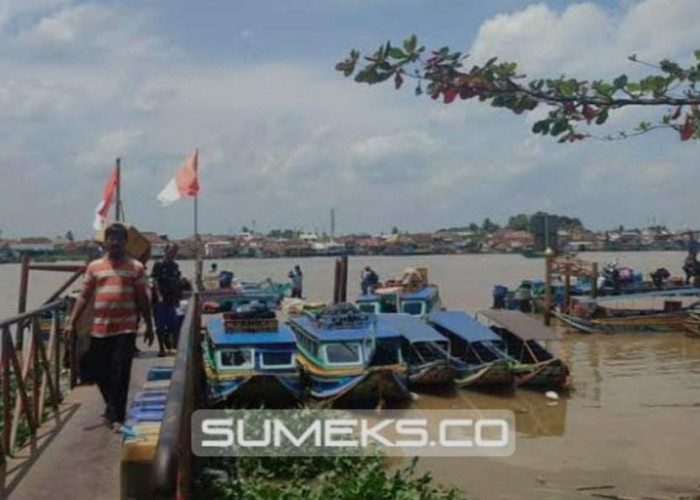 Hantam Pohon Saat Cari Jalur Alternatif di Perairan Sungai Keladi, Speedboat Rombongan Camat Terjungkal