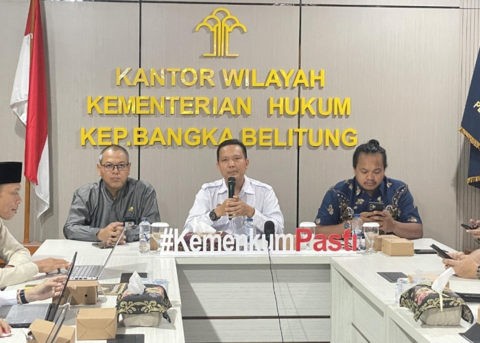 Kanwil Kemenkum Babel Harmonisasikan Ranperda Batu Satam, Perkuat Payung Hukum Warisan Geologi Ikonik Belitung