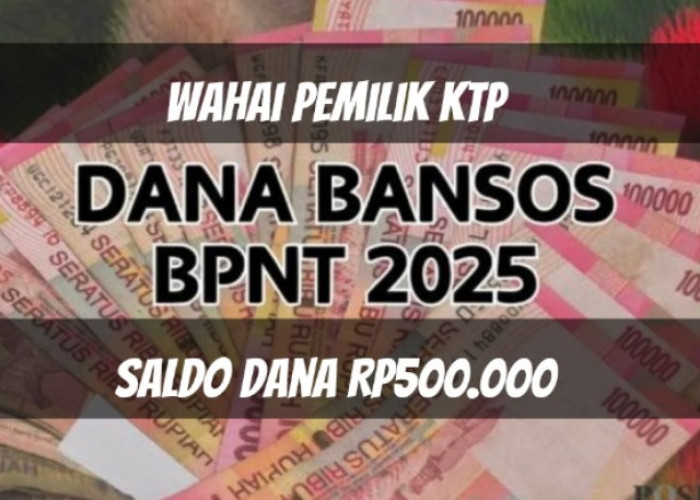 Wahai Pemilik KTP, Cek NIK Sekarang Bansos PKH dan BNPT Bisa Cair Saldo DANA Rp500.000