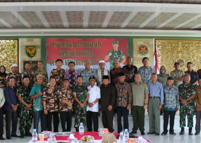 Giliran Keluarga Besar TNI Ikuti Komsos Kodim 0402 OKI