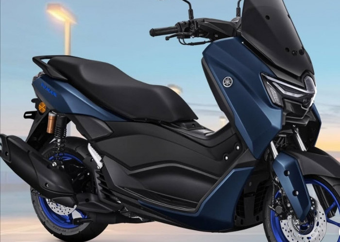 NMAX 2026 Matte Blue Resmi Hadir, Tampilannya Makin Sporty? Segini Harganya?
