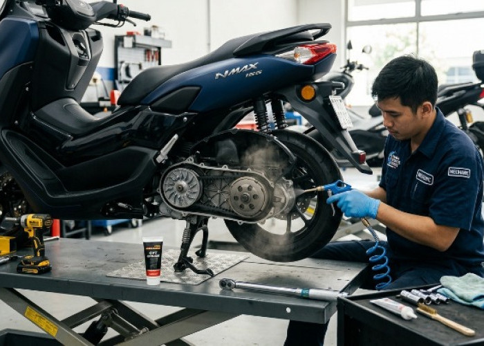 Cara Merawat CVT Motor Matik Agar Tarikan Tetap Enteng, Jangan Tunggu Muncul Getaran Baru Diservis