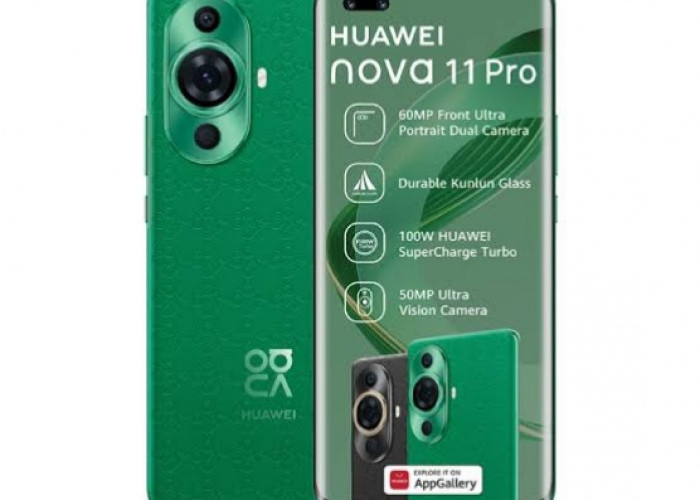 Huawei Nova 11 Pro: Ponsel Canggih Bawa Keunggulan Jaringan 5G dengan Fitur NFC