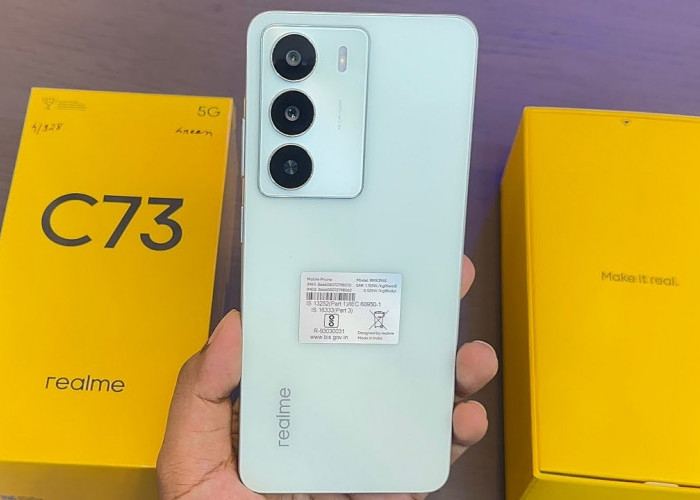Realme C73 5G Usung Kapasitas Baterai Besar 6000 mAh dengan Fast Charging 