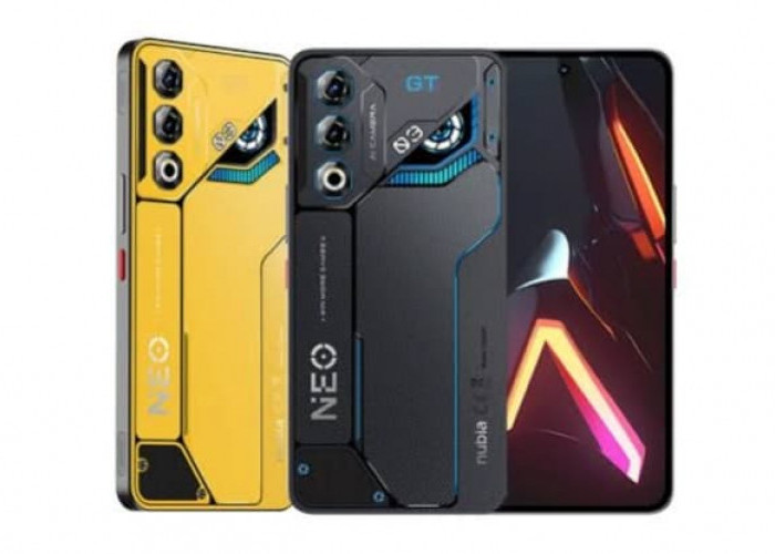 Ponsel Gaming Nubia Neo 3 GT Mengusung Desain Cyber Mecha dengan Konsep Gaming Shoulder Triggers