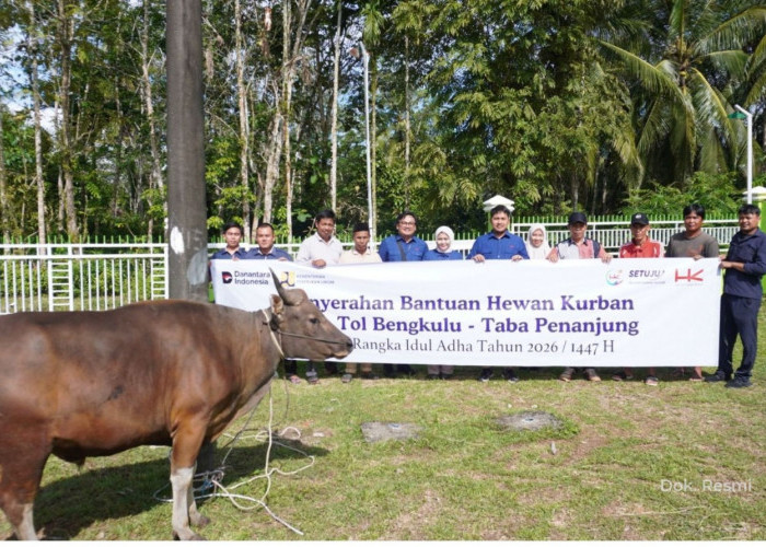 Meningkat Setiap Tahun, Hutama Karya Salurkan Hewan Kurban pada Momentum Hari Raya Iduladha 1447 Hijriah