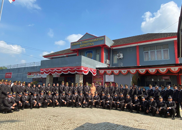 Suasana Khidmat dan Semangat Warnai Upacara Peringatan Hari Pengayoman ke-79 di Lapas Narkotika Muara Beliti