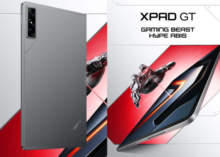 Infinix XPad GT Hadirkan Desain Tipis dengan Bodi Metal Dibalut Kapasitas Baterai Jumbo 