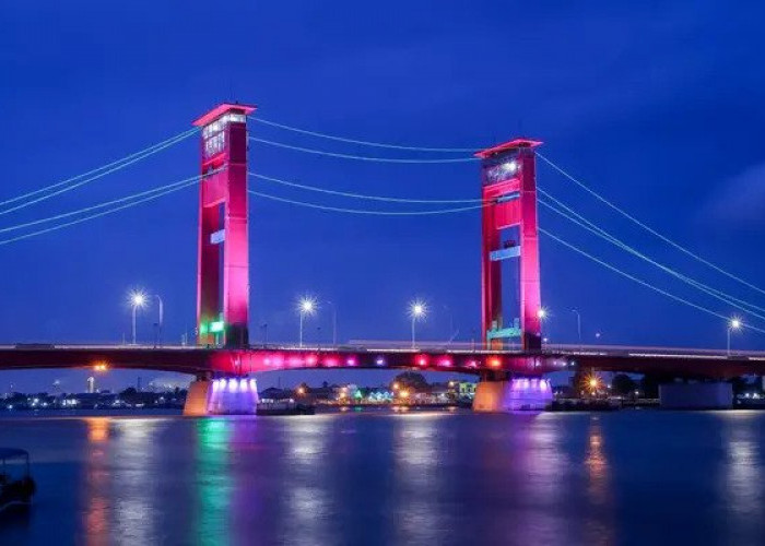 8 Fakta Jembatan Ampera. Pernah Menjadi Jembatan Terpanjang di Asia Tenggara