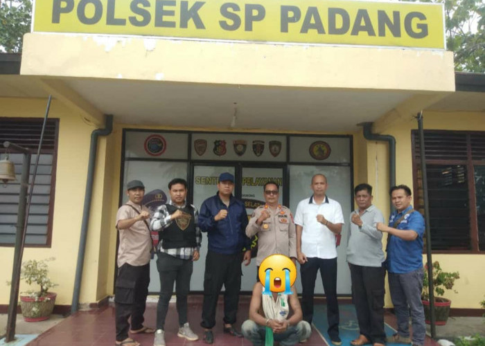 Bobol Konter Handphone, Pemuda di SP Padang OKI Diringkus Polisi di Pabrik Padi