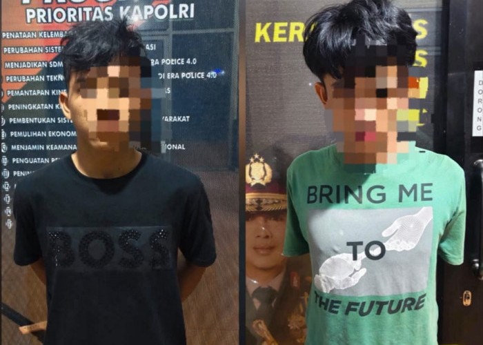 2 Pemuda Pelaku Curanmor Diringkus Tim Gabungan Resmob Satreskrim Polres Ogan Ilir
