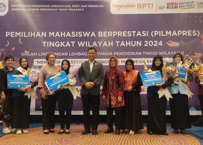 LLDikti Wilayah II Selenggarakan Anugerah Pemilihan Mahasiswa Berprestasi Tahun 2024