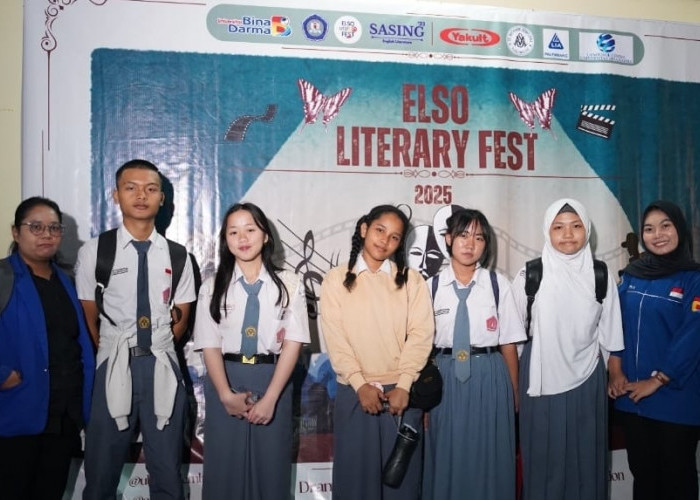 Mahasiswa dan Pelajar Sumsel Berkolaborasi dalam Elso Literary Festival 2025 Universitas Bina Darma