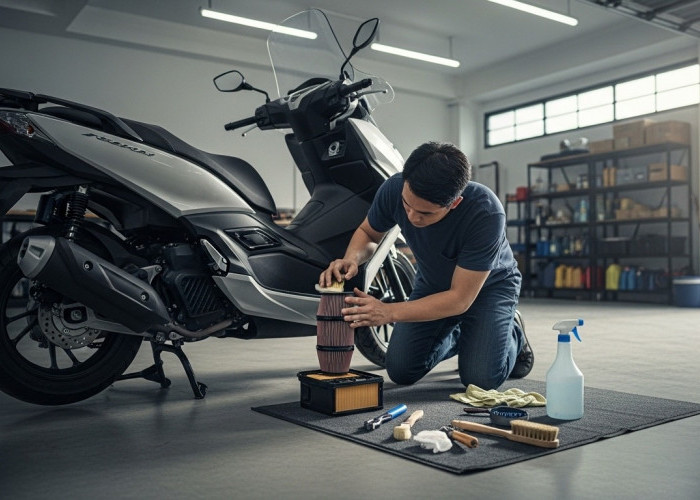 Filter Udara Motor Jarang Dibersihkan? Tarikan Bisa Berat dan Bensin Lebih Boros
