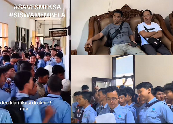Viral LSM Ngaku Wartawan Dikepung Siswa SMKN 1 Kediri, Kepala Sekolah Diberitakan Tidak Benar