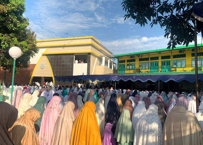 4.000 Jemaah Muhammadiyah Sako Palembang Padati Masjid Al Jannah