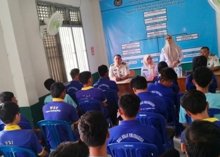 Warga Binaan Lapas Tanjung Raja Terima Penyuluhan Kesehatan Reproduksi dan Pencegahan TBC