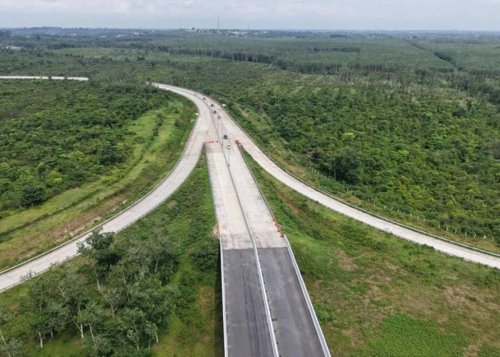 Tol Palembang - Betung Hampir Rampung, PT Hutama Karya Pastikan Pembangunan Sesuai Target