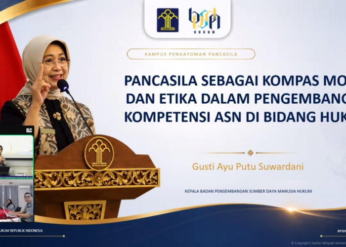 Kanwil Kemenkum Babel Ikuti Community of Practice, Jadikan Pancasila Kompas Moral Pengembangan Kompetensi ASN